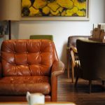 Fotel klubowy CHESTERFIELD skóra